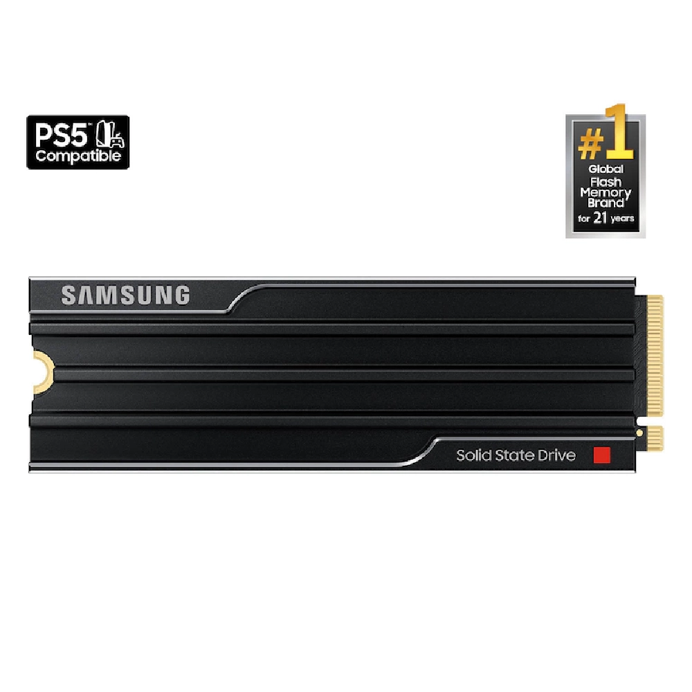 Samsung Internal SSD 4TB NVMe 2280 (9100 PRO Heatsink) view 2
